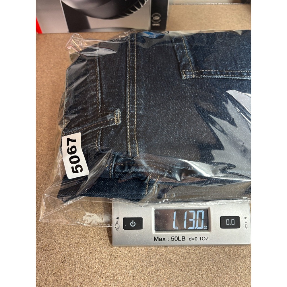 Democracy Jeans Plus 16W Blue Ab Solution Skyrise Barrel Leg New - Picture 11 of 11